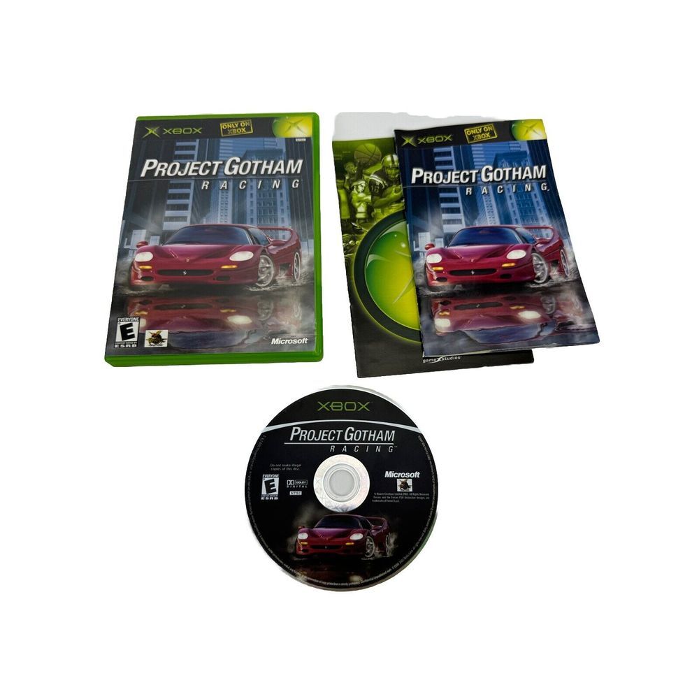 Project Gotham Racing (Microsoft Xbox, 2001) Complete, Tested & Works‎